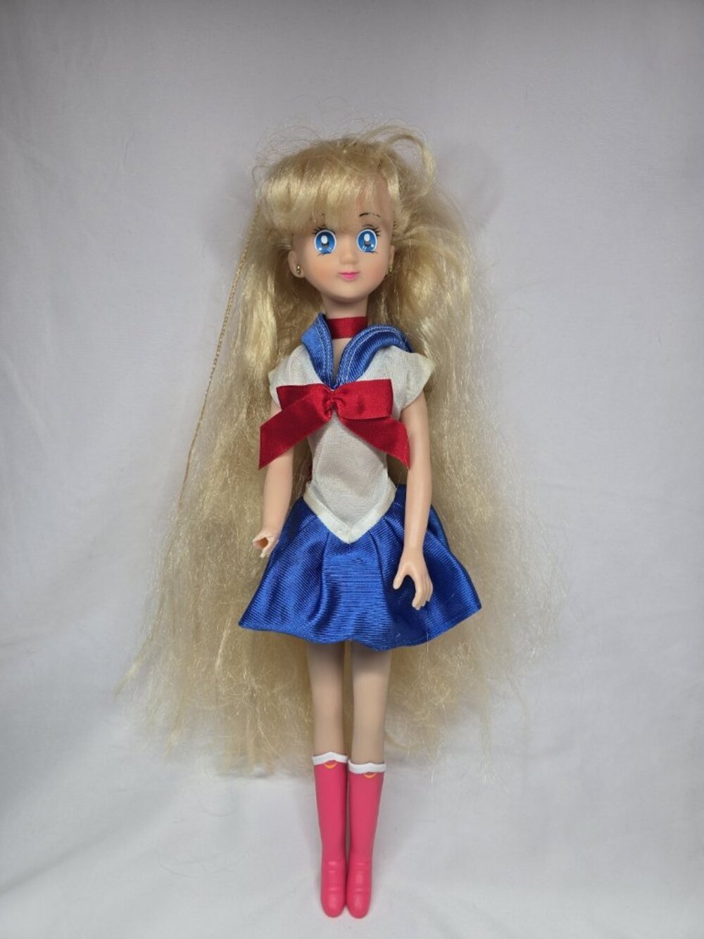 VTG Sailor Moon Doll Sailor Moon Adventure 17 Inch Irwin Toys- MISSING HAND FLAW